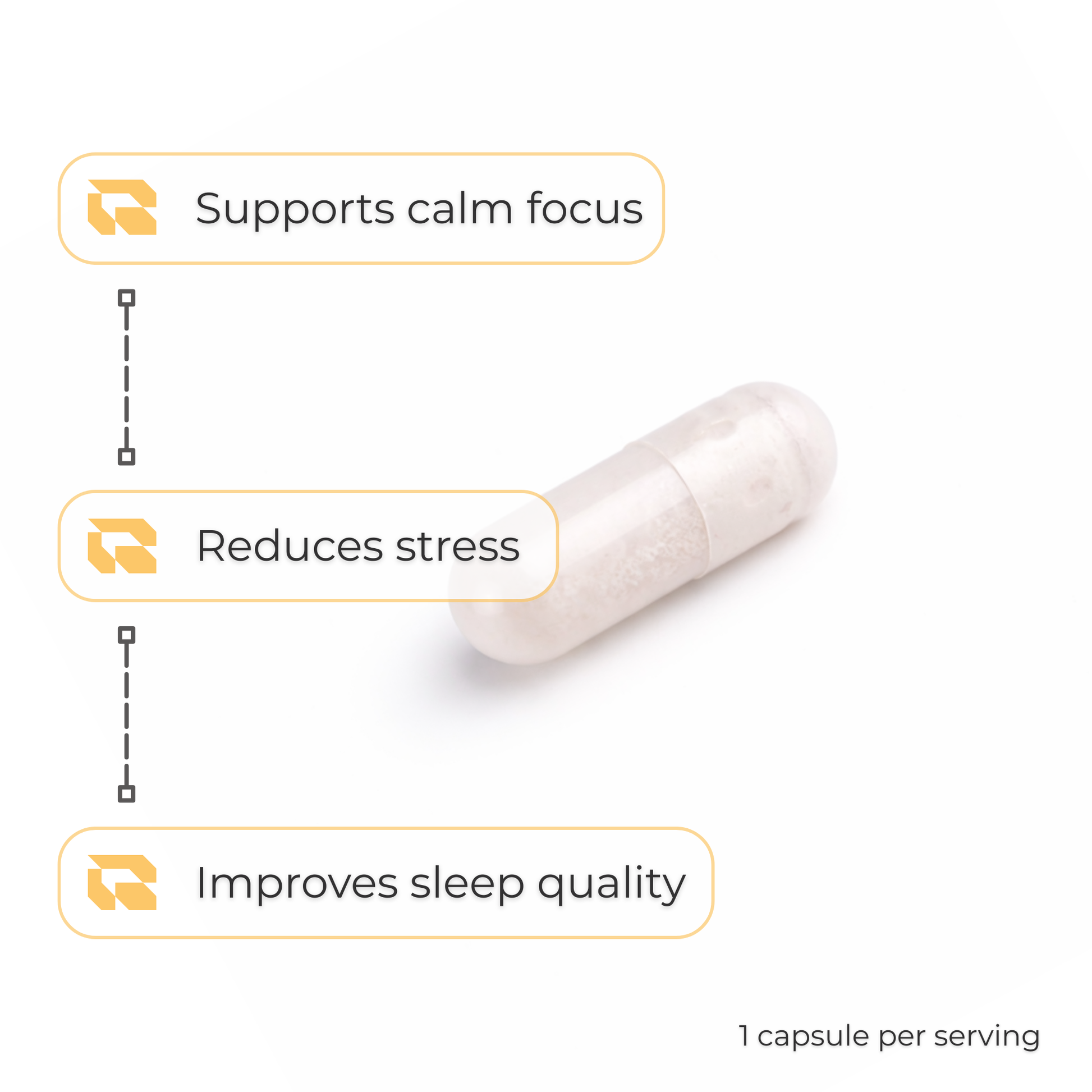 Regimen Ashwagandha KSM-66 supplement for daily stress support.