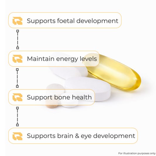 Regimen The Pregnancy Pack supplement bundle for prenatal nutritional support.